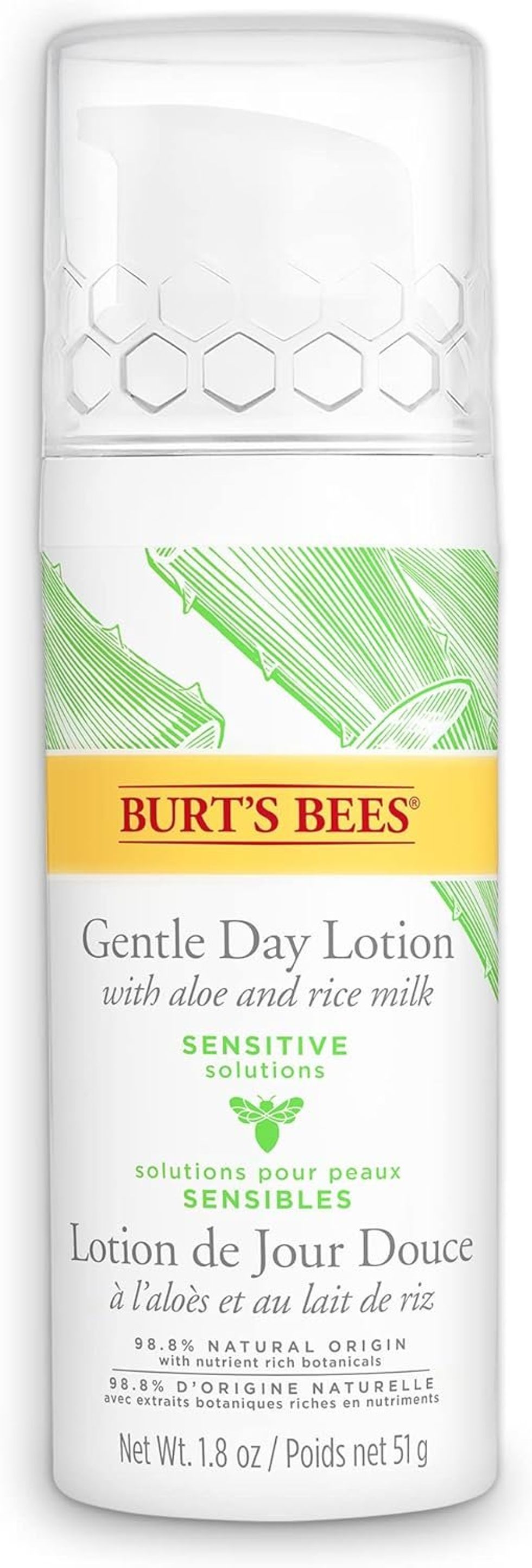 burt's bees sensitive hydrating gentle face cream moisturizer