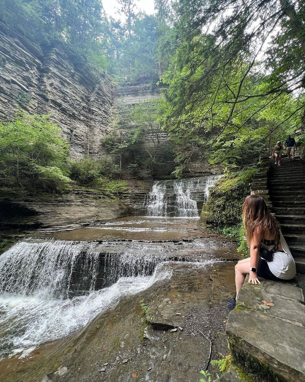 Buttermilk Falls State Park.