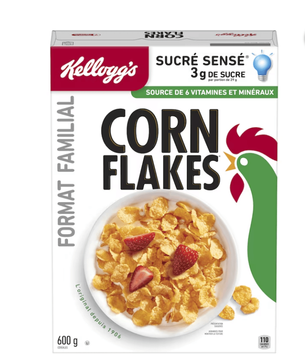 C\u00e9r\u00e9ales Corn Flakes Kellogg's