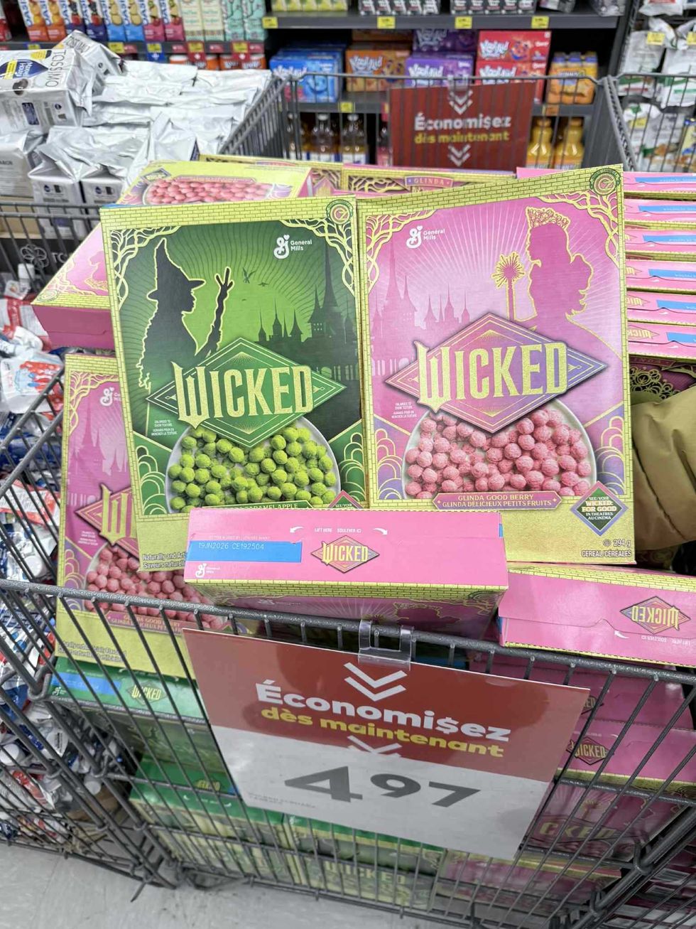 C\u00e9r\u00e9ales Wicked en vente au Tigre G\u00e9ant pour 4,97 $.