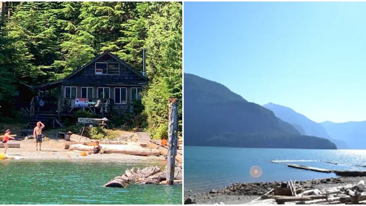 Cabin For Sale In BC Has Got Stunning Lakeside Views & Is A Secluded Slice Of Heaven