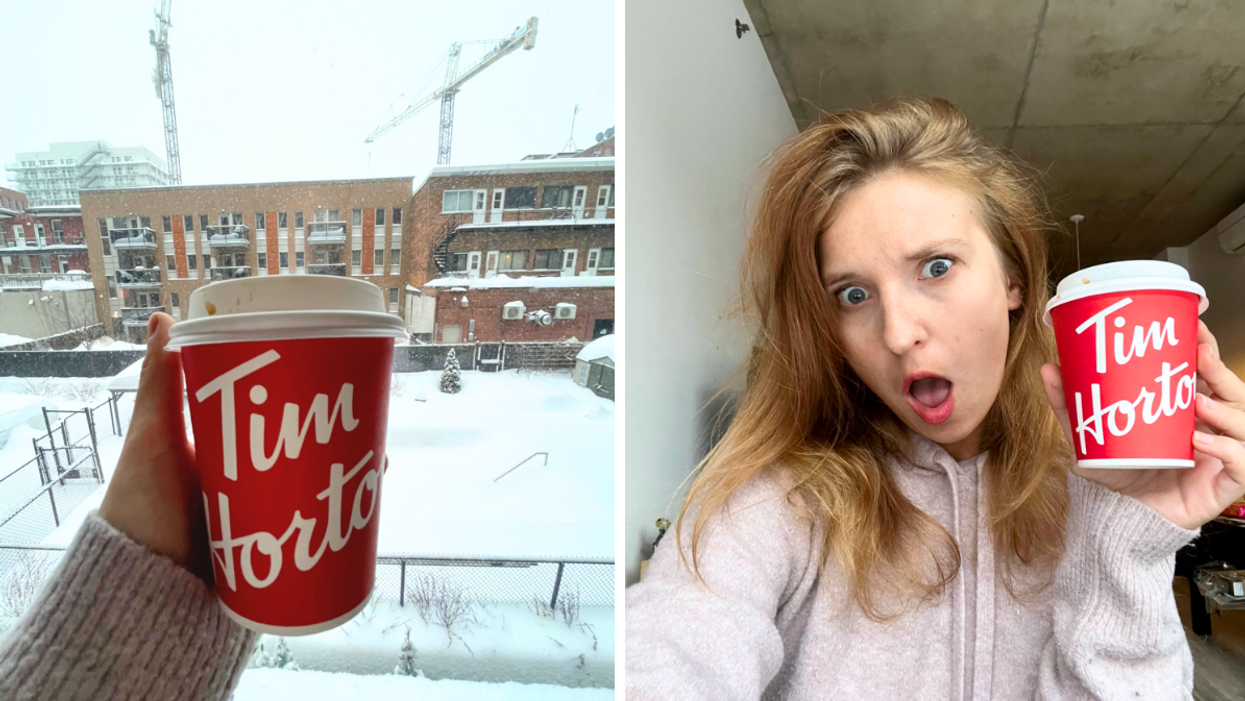 Café du Tim Hortons.