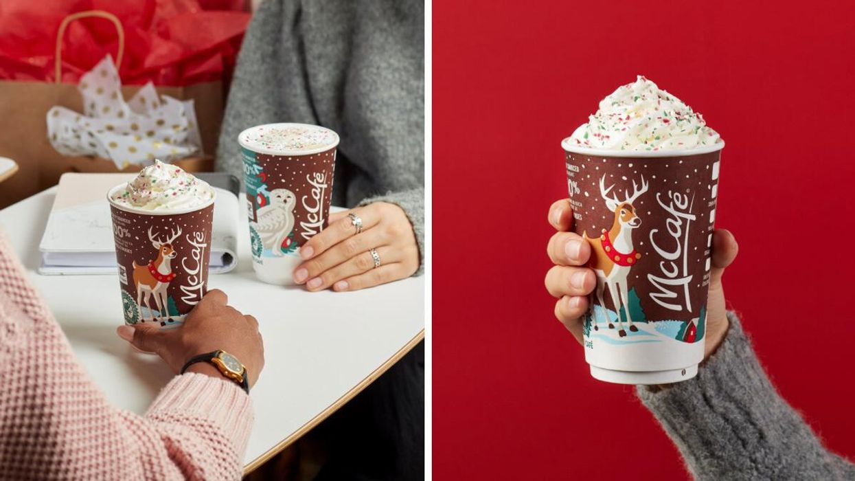 Cafés des Fêtes de McDonald's.