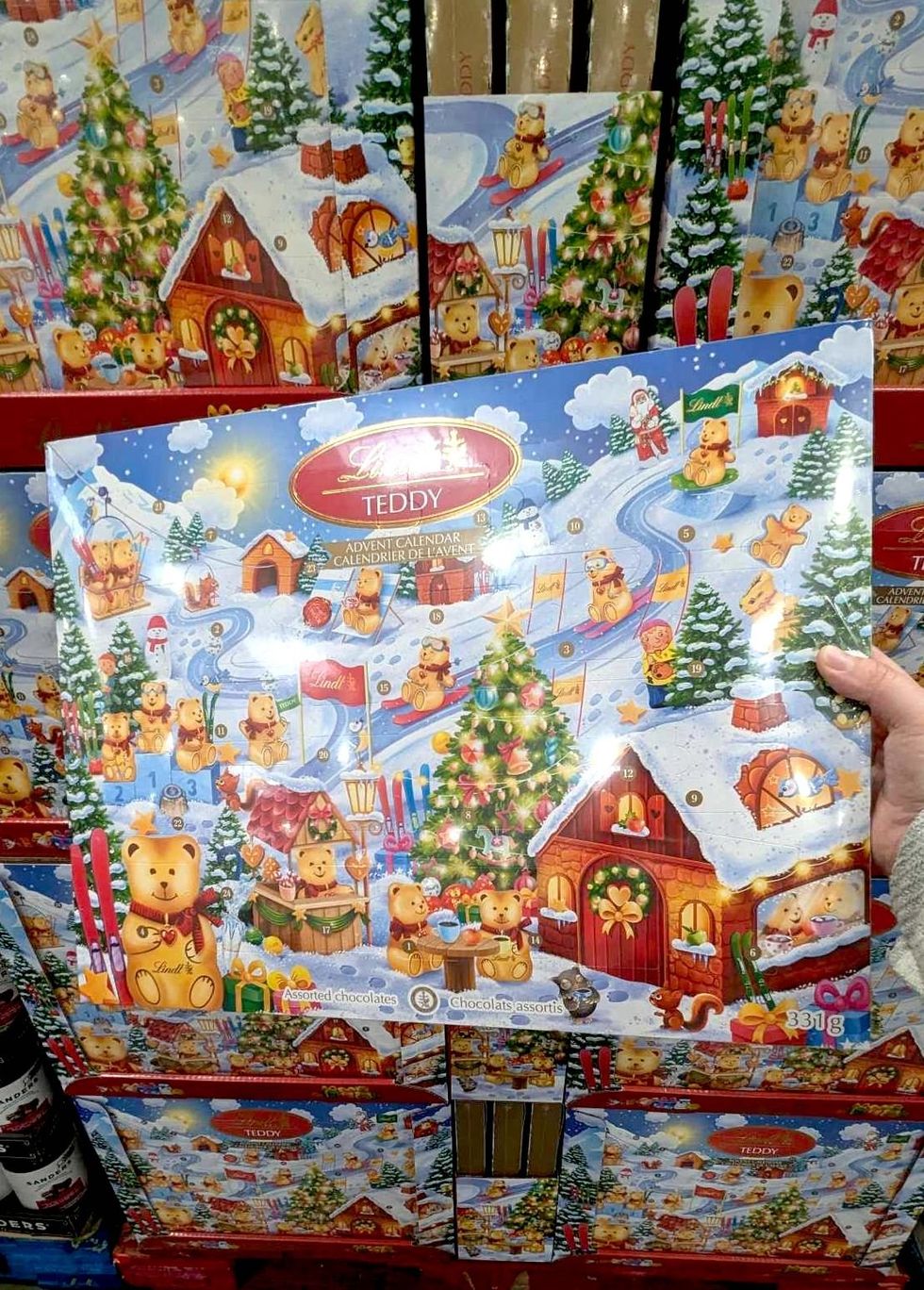 Calendrier de l'avent Lindt.