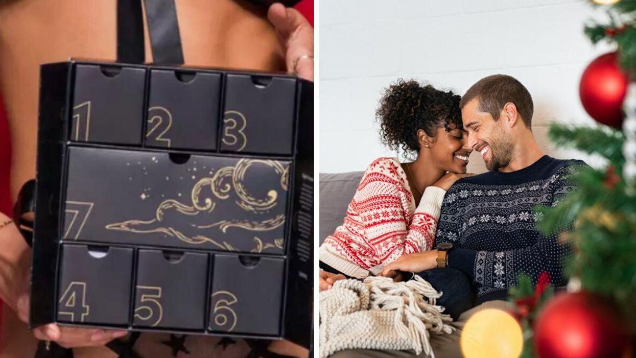 Calendrier Lovehoney. Droite : Couple.
