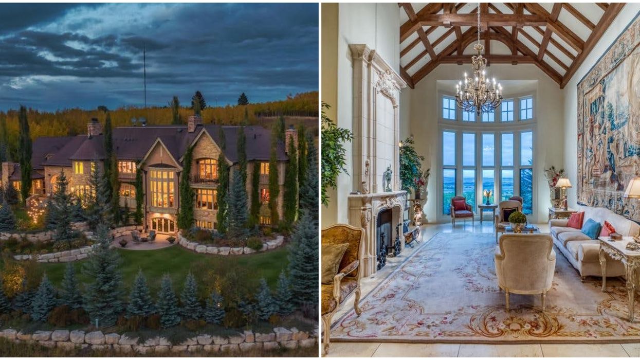 Calgary Castle For Sale Is $9M And Let's You Live That Lux Life