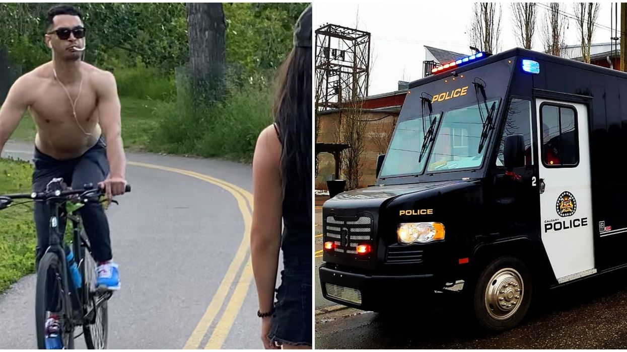 Calgary Cyclist Spitting On People Got Charged With Assault After Viral Incident