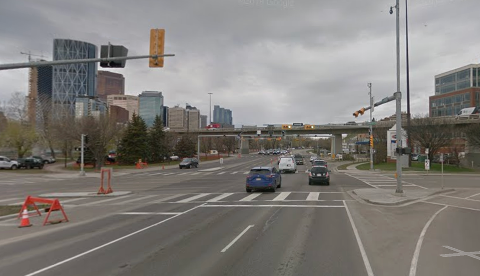 Calgary Fourth Ave. Flyover.