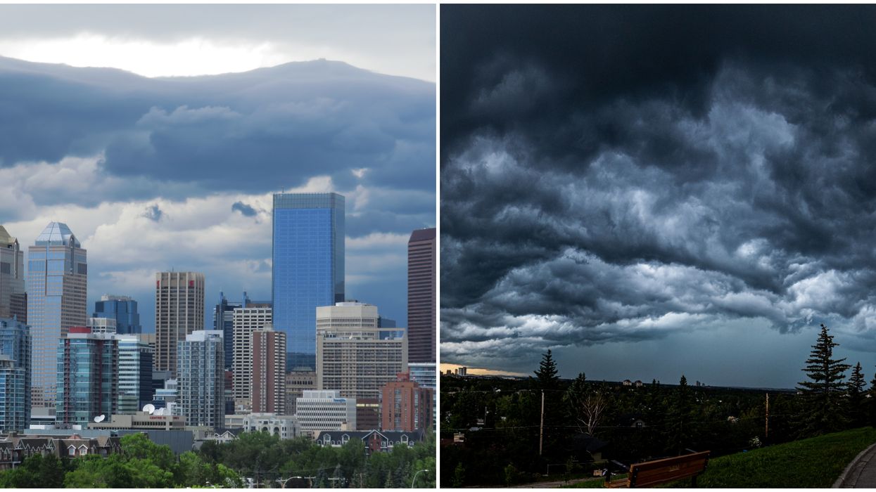 Calgary's Weather Just Got Placed Under A 'Severe Thunderstorm Watch' Yet Again