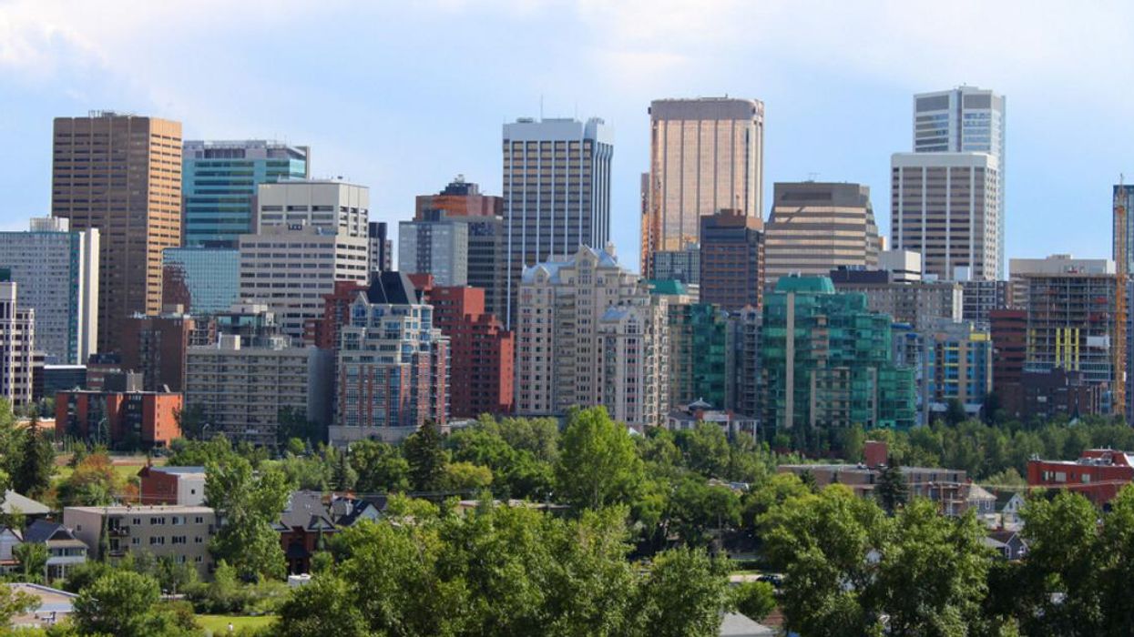 Calgary skyline.