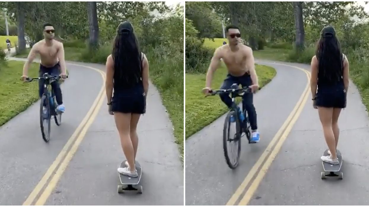 Calgary Spitting Cyclist Got Called Out By The University Of Calgary & Reported To The Cops