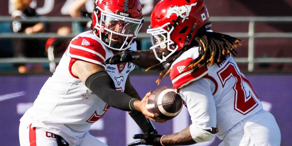 Stampeders keep playoff hopes alive with 45-31 victory over winless Redblacks Stampeders keep playoff hopes alive with 45-31 victory over winless Redblacks