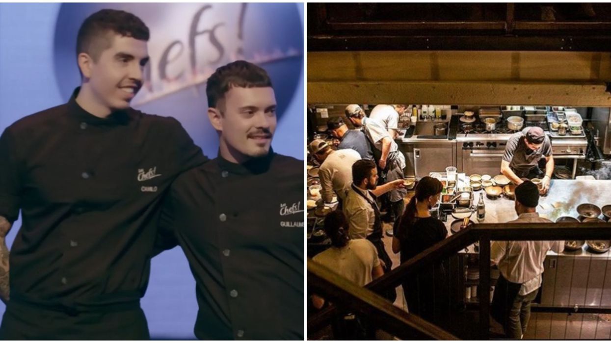 Camilo de l'émission Les Chef! travaille à ce restaurant de Montréal
