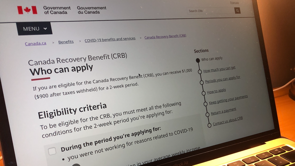 Canada Recovery Benefit: Canadians Who Can't Find Work Due To COVID-19 Can Apply