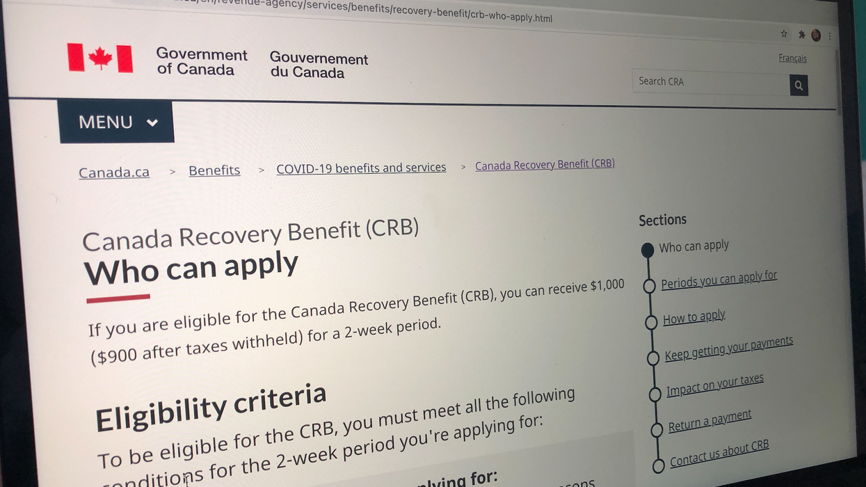 Canada's COVID-19 Benefits Are Still Available & Some Can Be Claimed For 38 Weeks