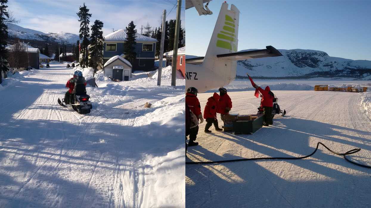 Canada's COVID-19 Vaccine Rollout Had The Army On Snowmobiles