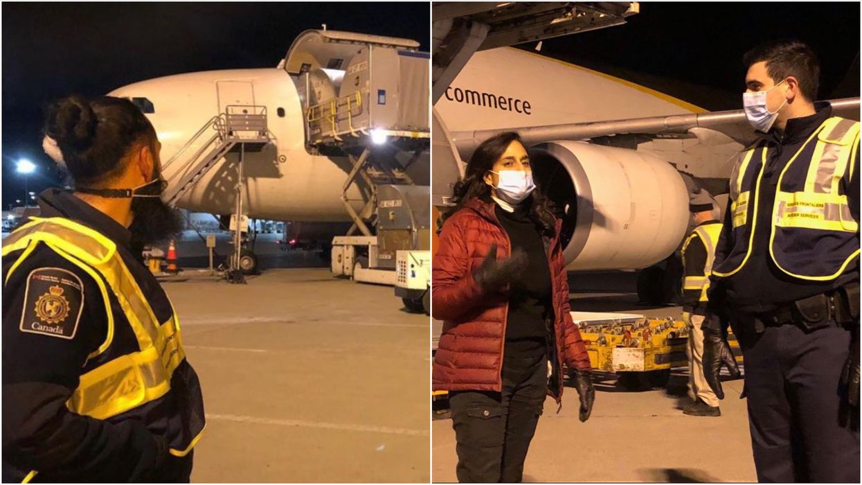 Canada's COVID-19 Vaccines Have Arrived & Trudeau Says It's 'Good News' (PHOTO)