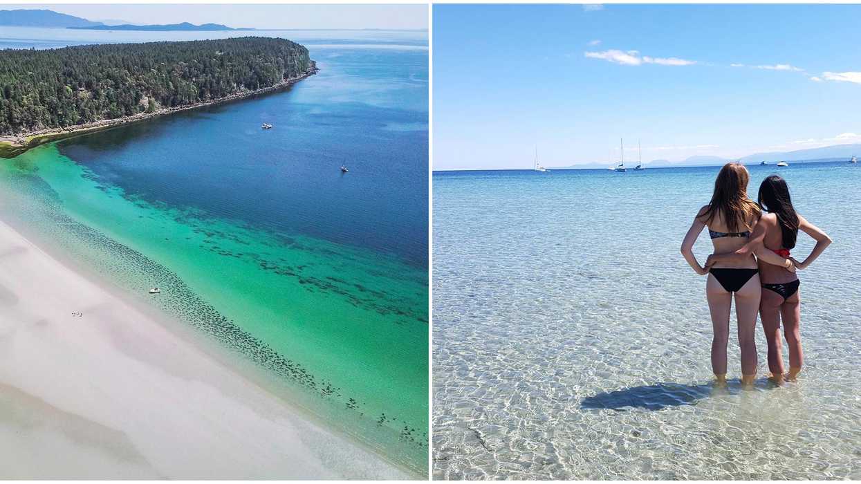 Canada's 'Little Hawaii' Has Breathtaking White Sand Beaches & Crystal Clear Waters