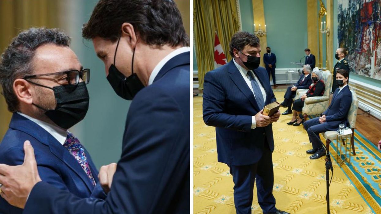 Canada's New Cabinet Has Been Sworn In & The Group Pic Was As Awkward As Expected (PHOTO)