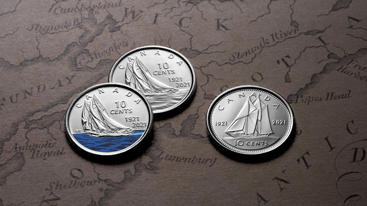 Canada's New Colourful Dime Is Out Now & Here's How You Can Get It