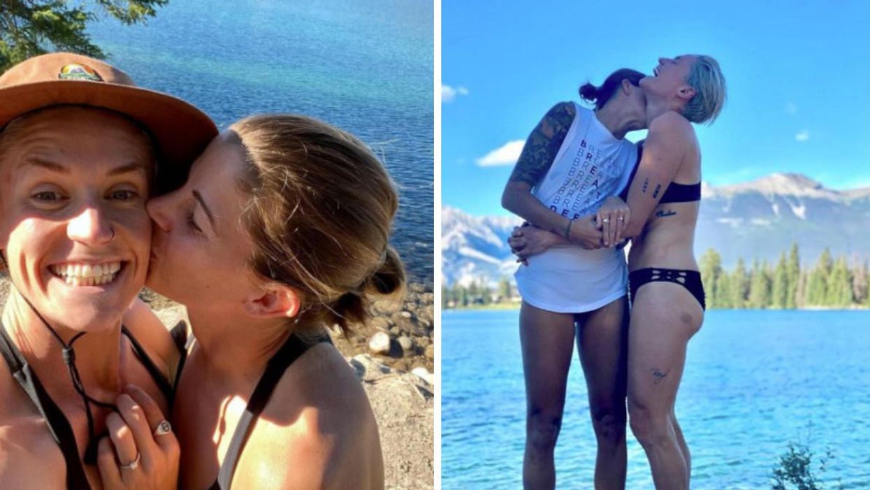 Canada's Olympians Stephanie Labbé and Georgia Simmerling Got Engaged