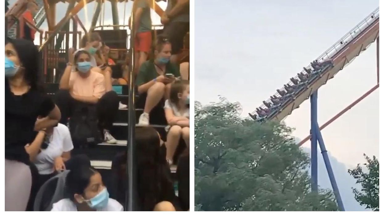 Canada's Wonderland Just Reopened & There Were Already Delays & Long Lines
