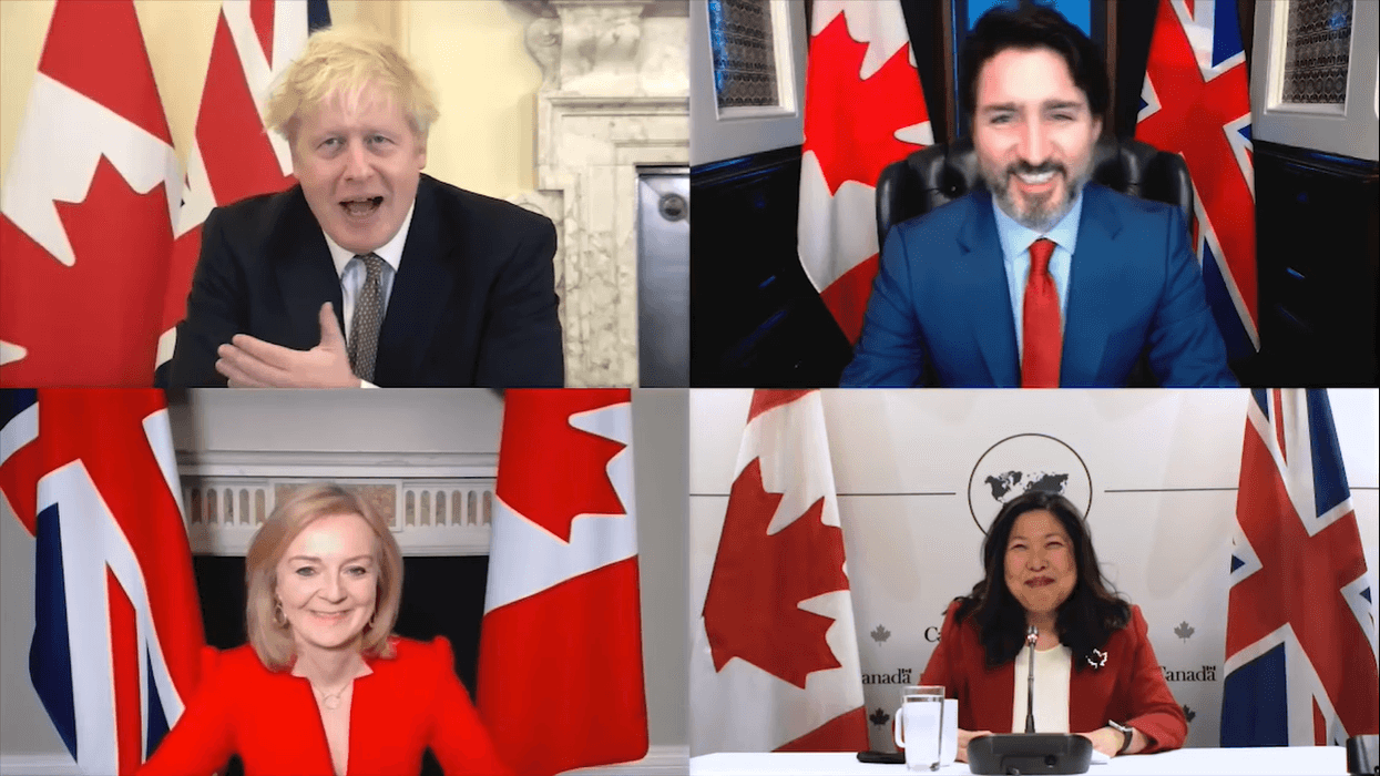 Canada Trade Deal With The UK Has Been Announced & The UK PM Made A Maple Syrup Joke