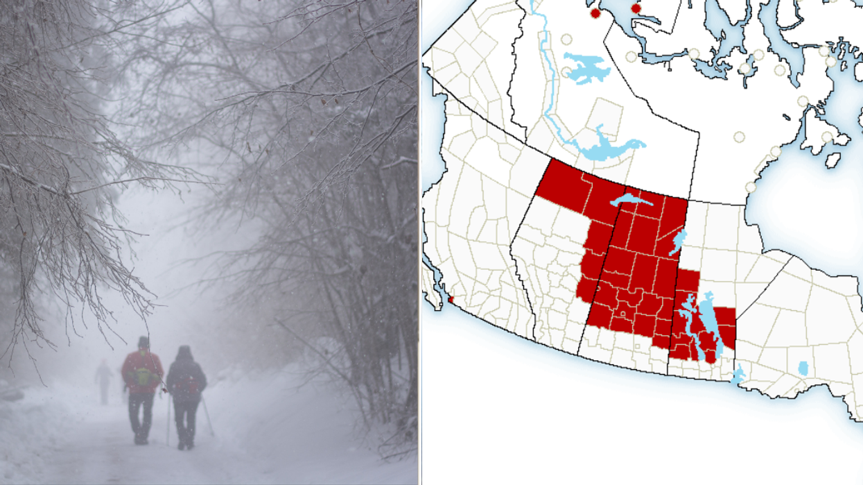 Canada Weather Warnings: 3 Provinces Have Extreme Cold Warnings With Wind Chill Of -40 C