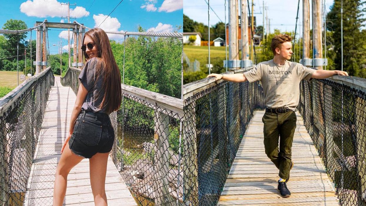 Canada’s Rare Swinging Bridges Is Only One Hour From Ottawa