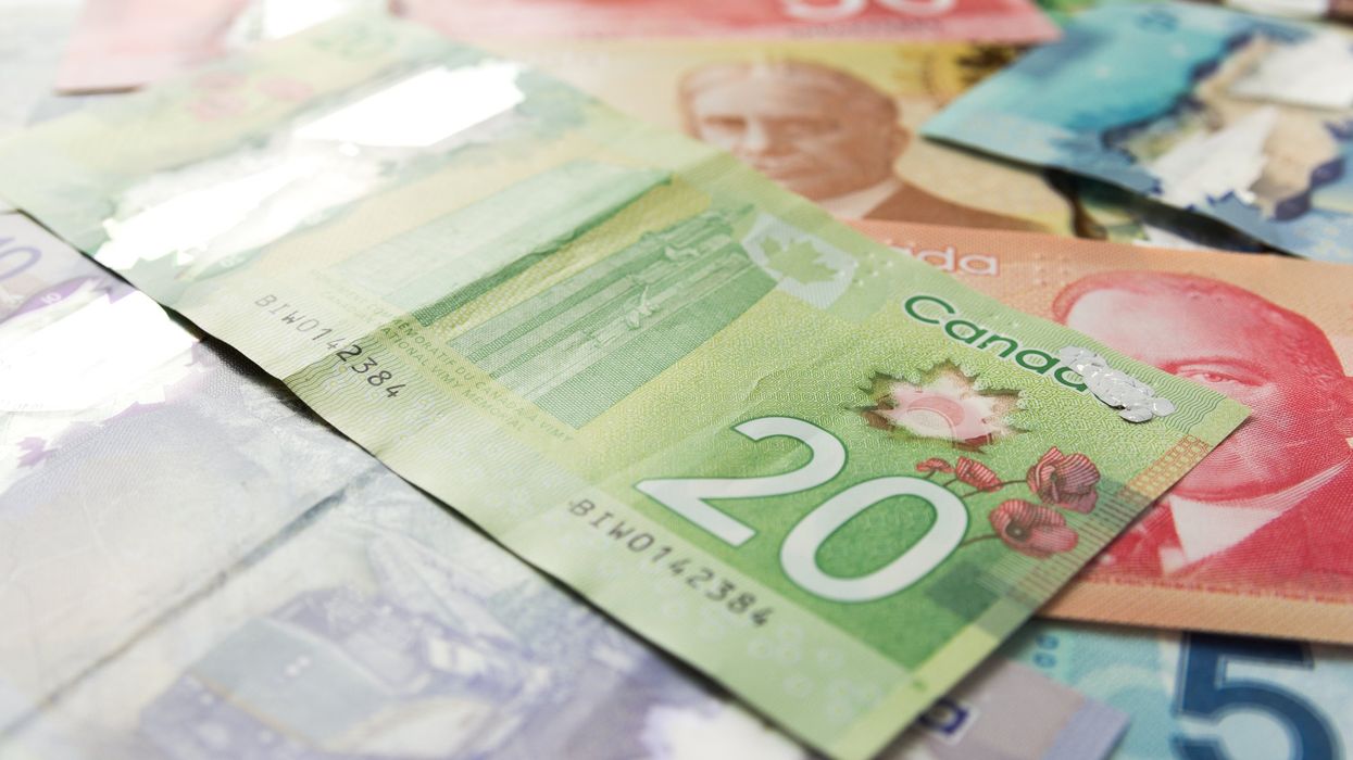 Canadian cash (illustrative).