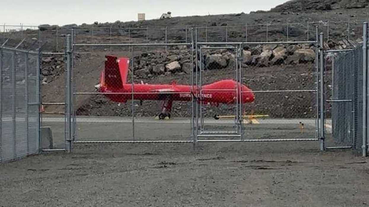 Canadian Coast Guard’s only large drone is testing Arctic capability in Nunavut