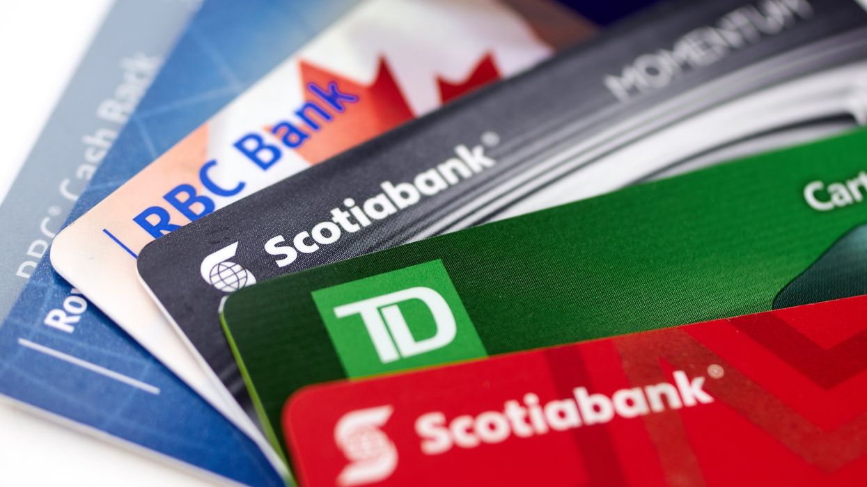 Canadian credit cards (illustrative).