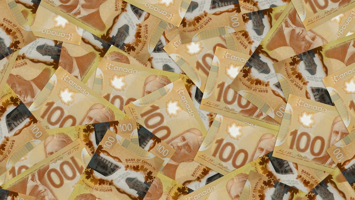 Canadian dollars.