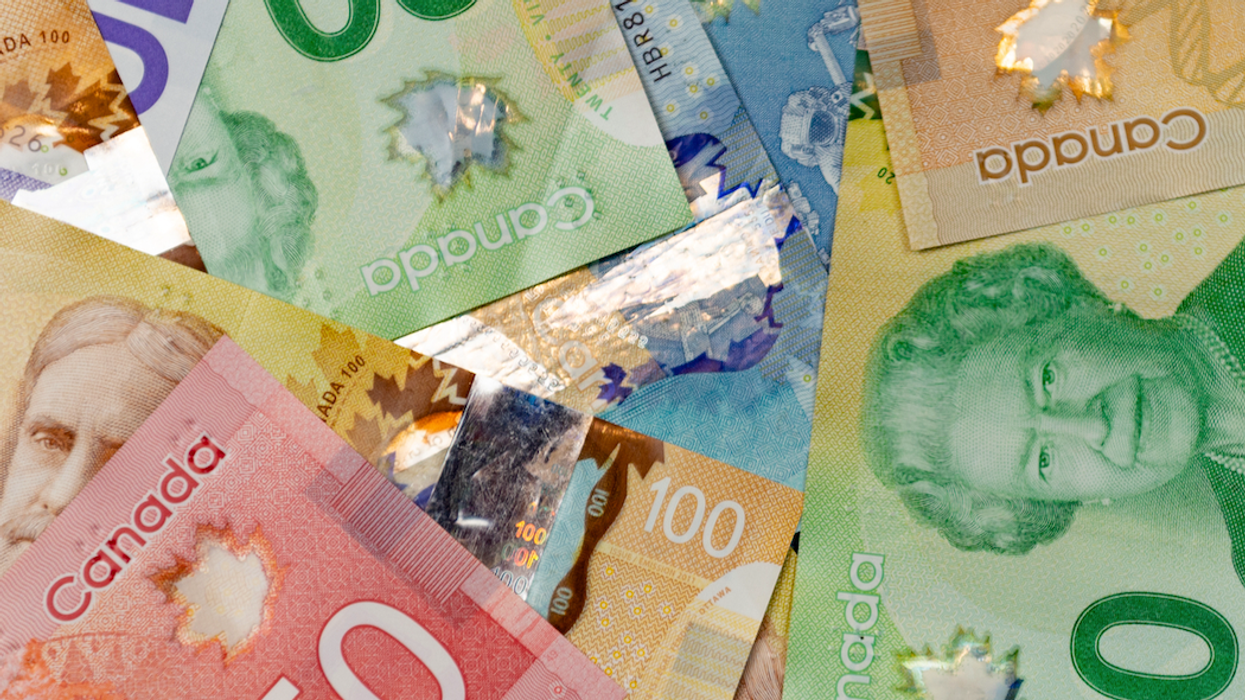Canadian dollars.
