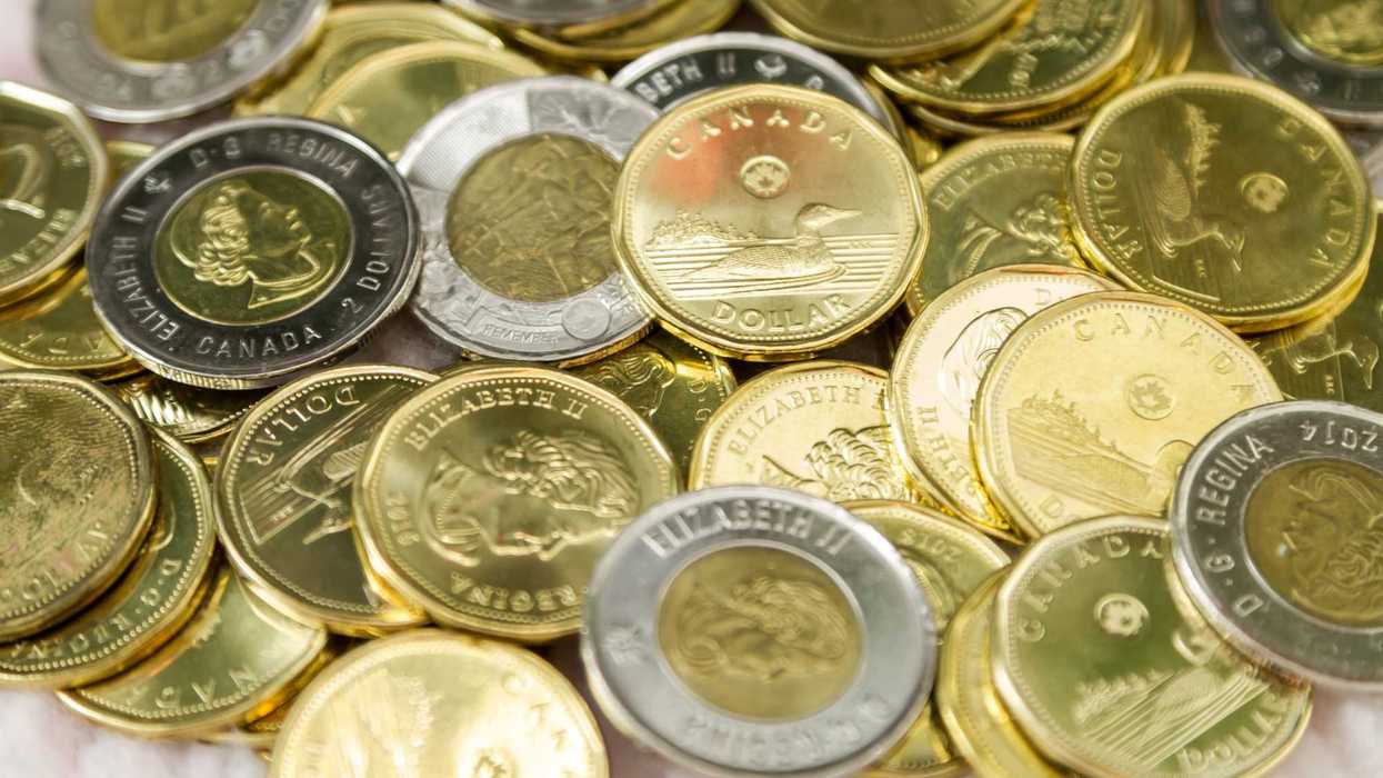 canadian loonies and toonies
