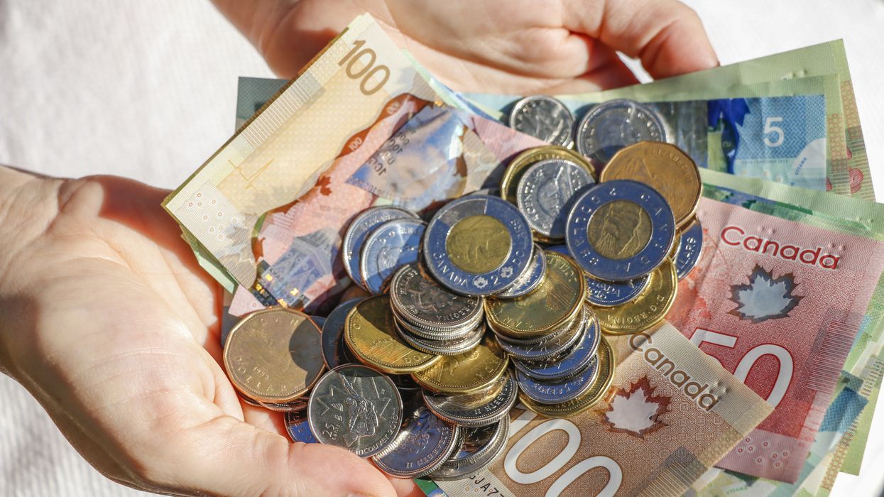 Canadian money (illustrative).