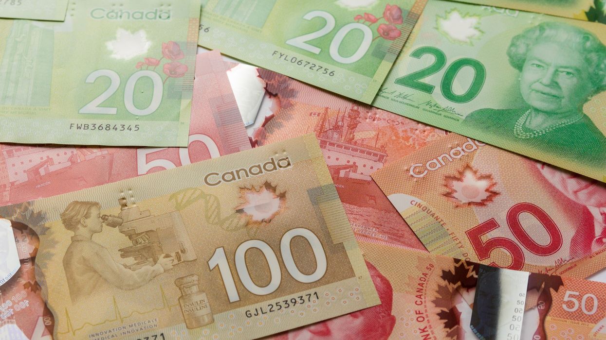 Canadian money.