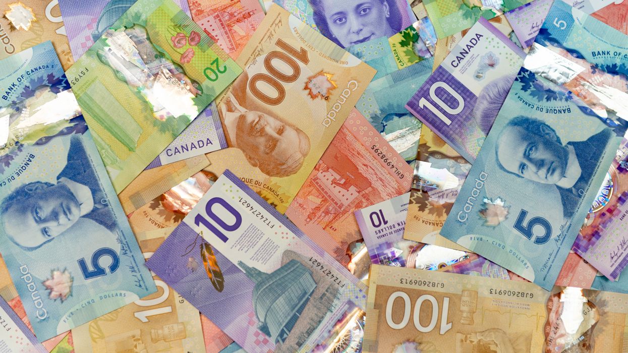 Canadian money.