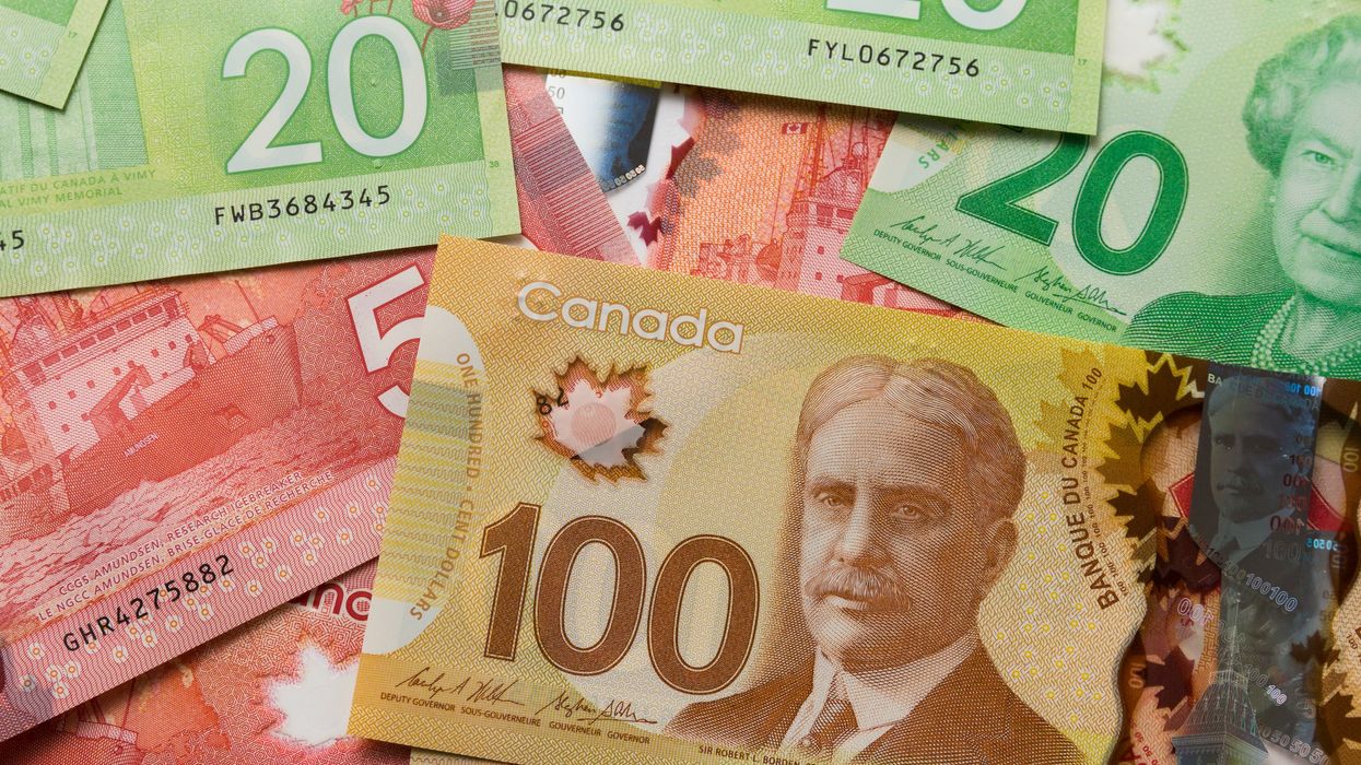 Canadian money.