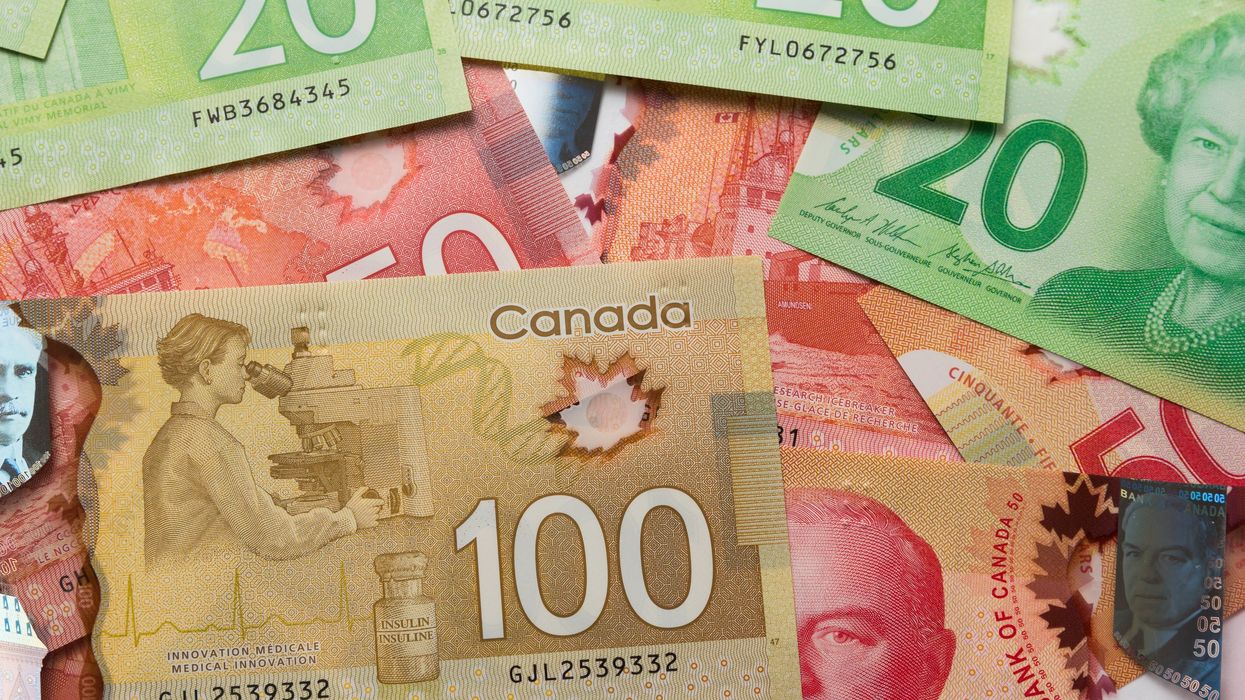Canadian money.