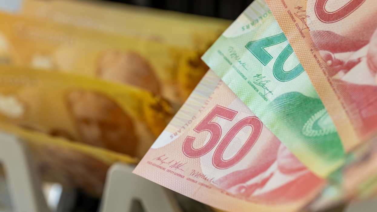 Canadian money.