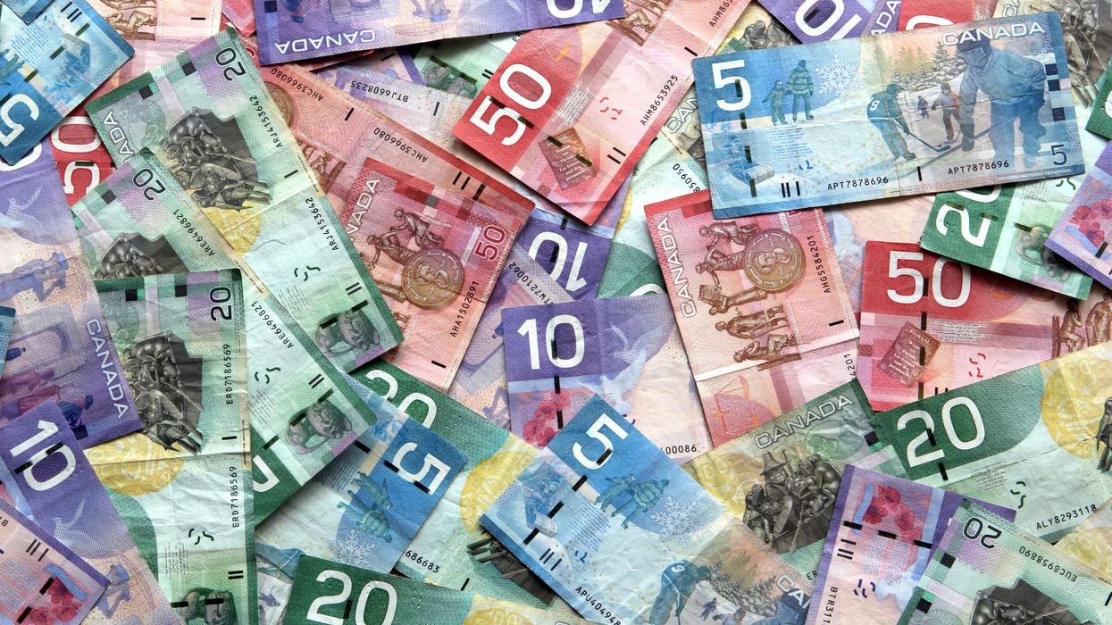 Canadian money.