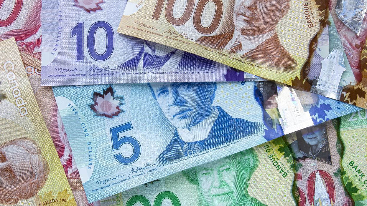 Canadian money.