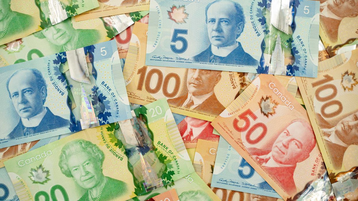Canadian money.