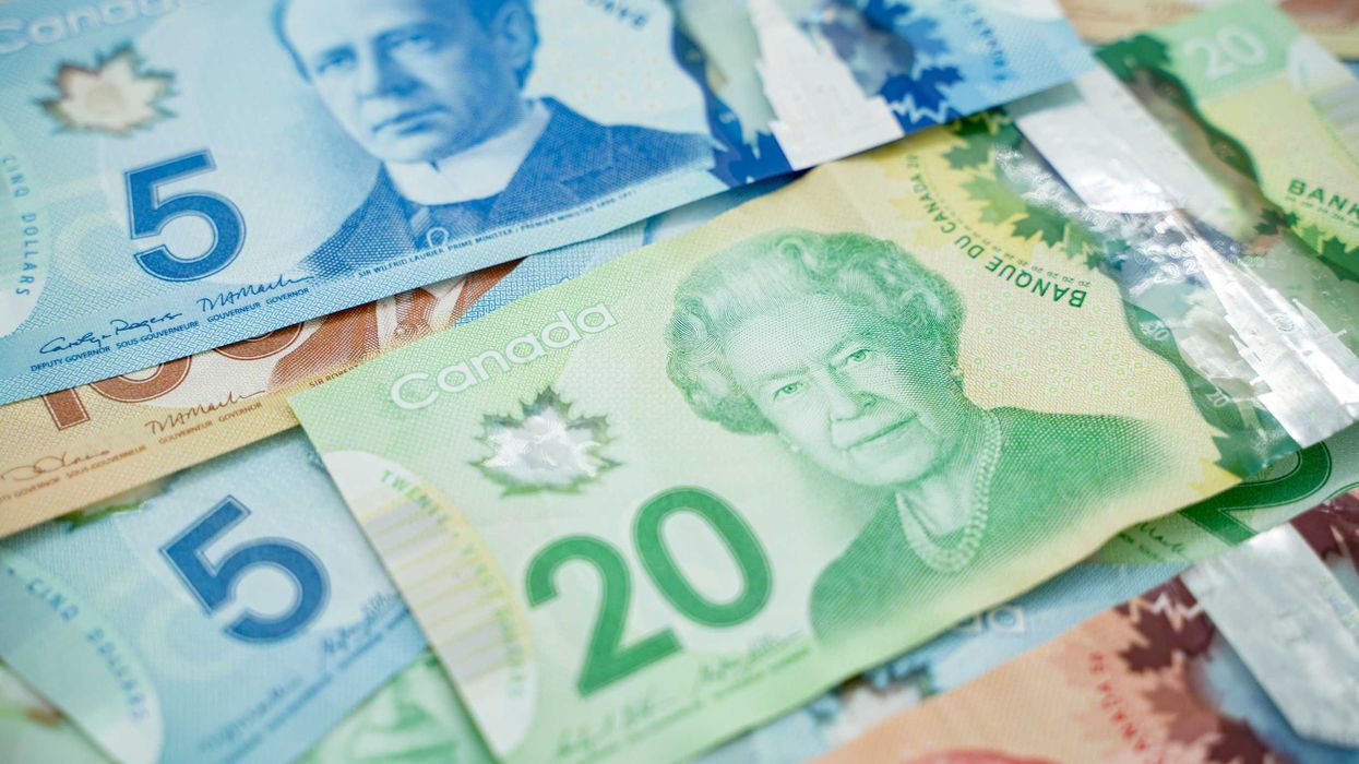 Canadian money.