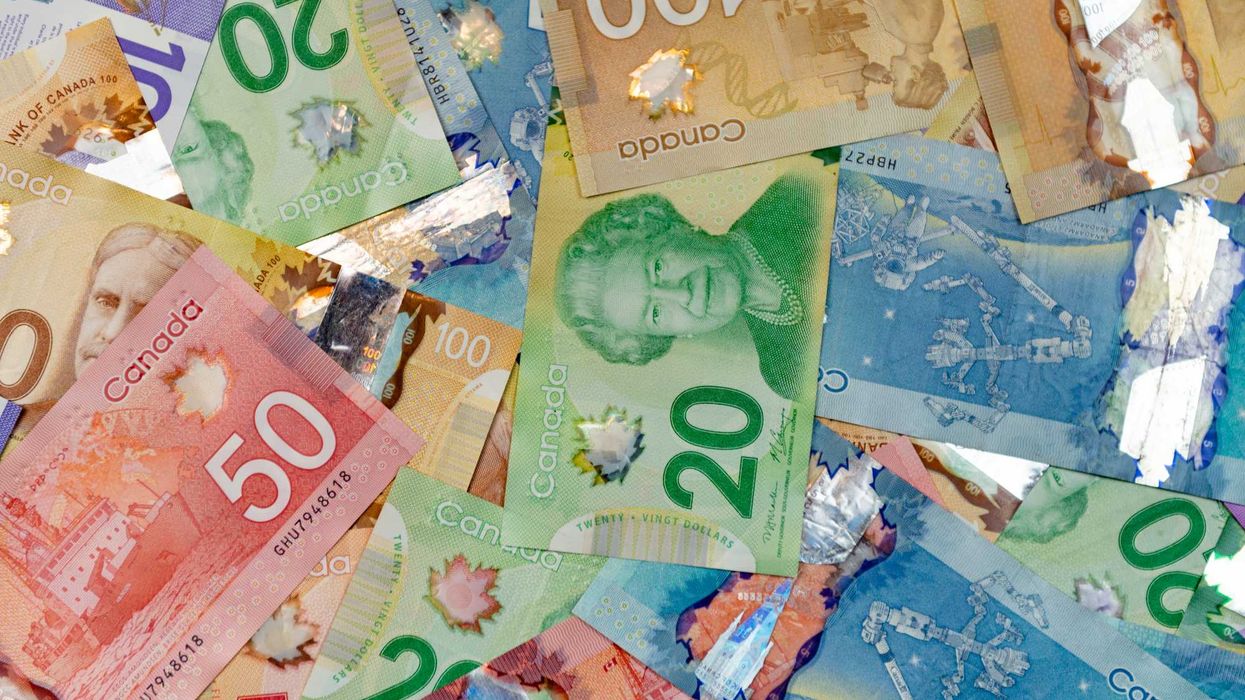 Canadian money.
