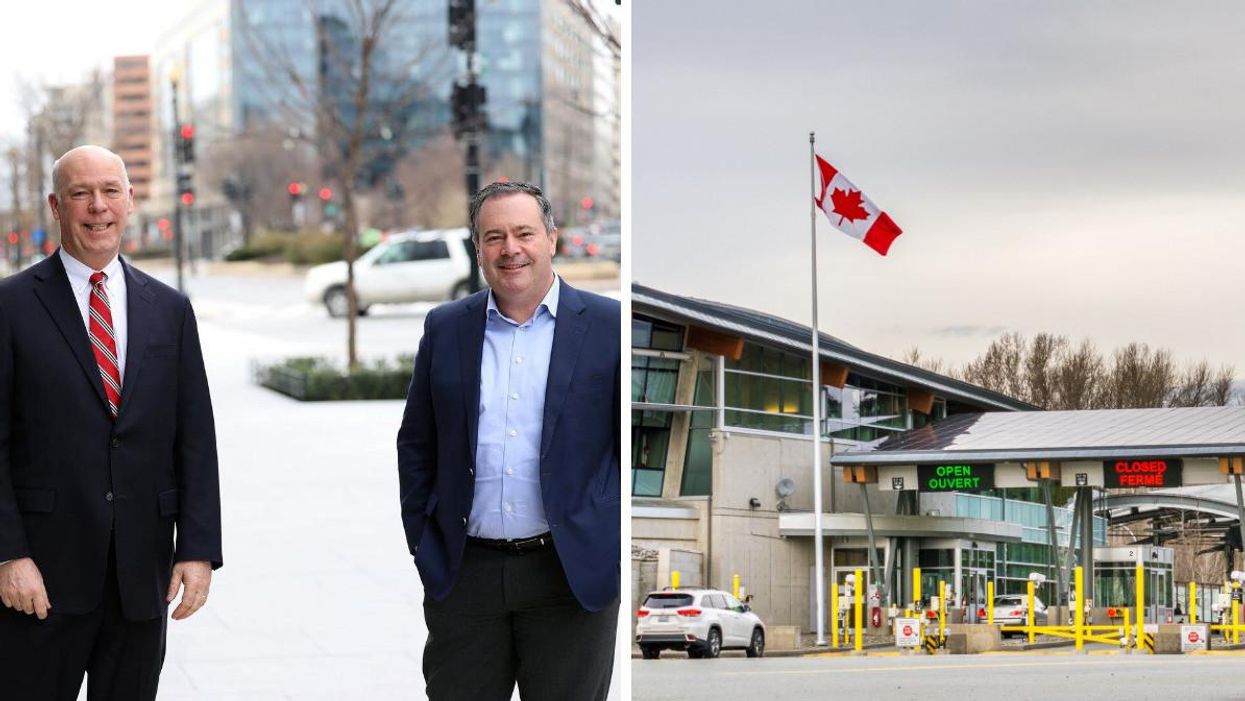 Canadian Premiers & American Governors Want Trudeau To End Travel Restrictions For Truckers