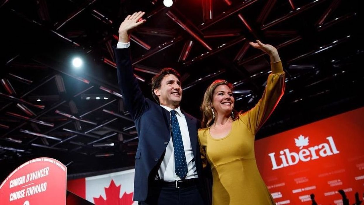 Canadian Prime Minister Justin Trudeau and Sophie Grégoire Trudeau.