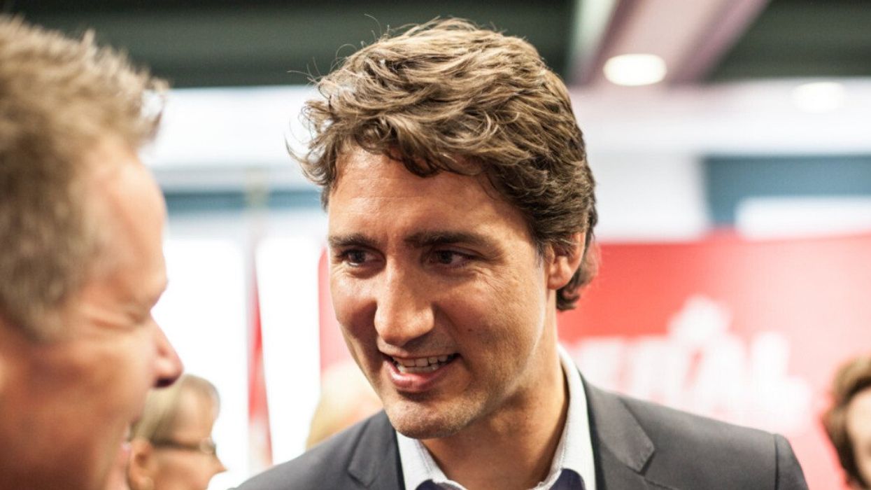Canadian prime minister Justin Trudeau.