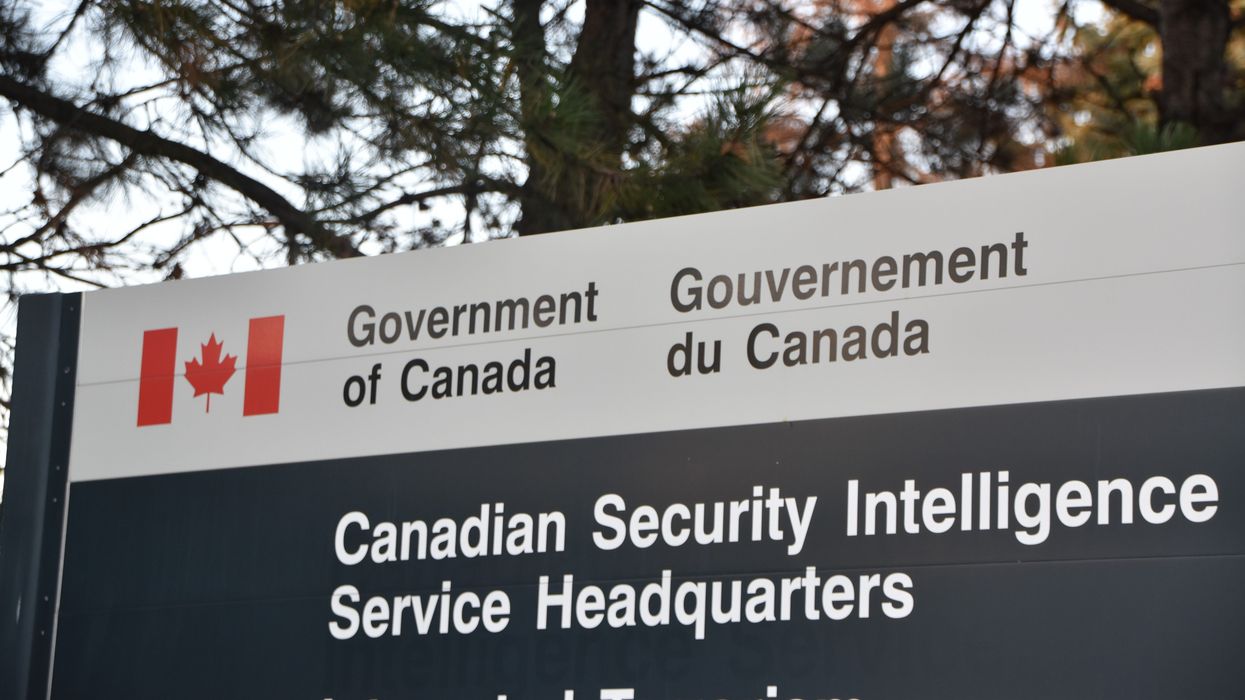 canadian security intelligence service sign